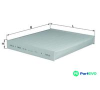 KNECHT CABIN AIR FILTER LA189 FOR OPEL VAUXHALL