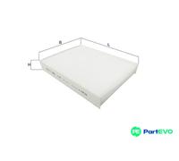 KNECHT CABIN AIR FILTER LA686 FOR RENAULT