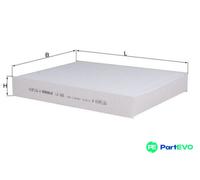 KNECHT CABIN AIR FILTER LA686 FOR RENAULT