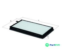 KNECHT CABIN AIR FILTER LA80 FOR BMW