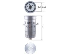 Fuel filter Spin-on Filter KC 103 KNECHT for ALFA ROMEO FIAT