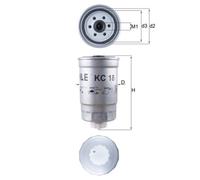 Mahle Original Fuel Filter KC18 – Spin-on