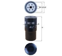 MAHLE ORIGINAL KC 98 Fuel filter
