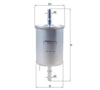 Mahle Original Fuel Filter KL 470 – In-line, Ø54.7–55 mm, H162 mm – Fits Chevrolet Aveo/Kalos