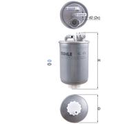MAHLE Fuel Filter KL476D KL 476D - Genuine Part - OE Matching Fit & Quality