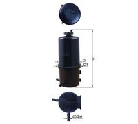 Fuel filter In-Line Filter KL 787 KNECHT for VW AMAROK AMAROK Platform/Chassis