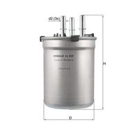 Fuel filter In-Line Filter KL 838 KNECHT for AUDI A1 A1 Sportback