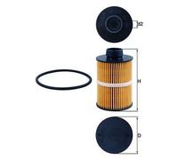 KNECHT KX 208D Fuel filter for ,ALFA ROMEO,AUDI,BMW,CADILLAC,CHEVROLET,CHRYSLER,