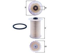 Mahle Fuel Filter KX229D 1352443 1352444 4M5Q9155AB 5M509176AA 5M5Q9176AA New