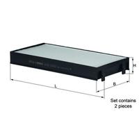 KNECHT LA 221/S Filter, interior air for BMW