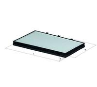 KNECHT LA 243 Filter, interior air for MG,ROVER