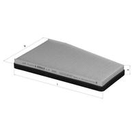 KNECHT LA 368 Filter, interior air for CHERY,CHEVROLET,DAEWOO