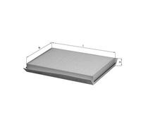 KNECHT LA 79 Filter, interior air for VOLVO