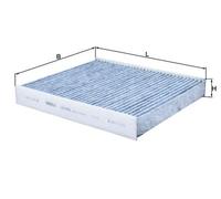 Pollen / Cabin Filter fits SKODA FABIA 10 to 22 Mahle 6R0819653 JZW819653F New