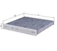 Mahle Pollen / Cabin Filter LAK859 1745605 1748479 6C1119G244AA 6C1119G244AAK