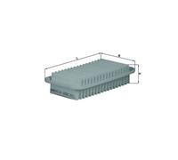 Air Filter fits TOYOTA YARIS VERSO NCP21 1.5 00 to 05 1NZ-FE Mahle 1770021050