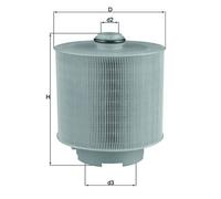 KNECHT LX 1006/2D Air Filter for AUDI,AUDI (FAW)