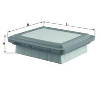 MAHLE LX 1061 - Air Filter Car - Engine