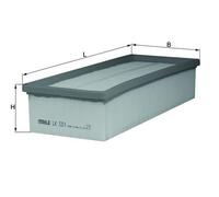 MAHLE LX 1211 - Air Filter Car - Engine