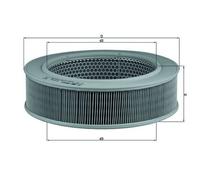 KNECHT LX 264 Air Filter for GAZ,MERCEDES-BENZ,UAZ