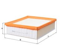 MAHLE ORIGINAL LX 2676 Air filter