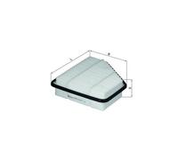KNECHT LX 2864 Air Filter for TOYOTA