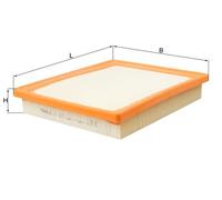 Genuine Mahle Engine Air Filter Insert - LX2870