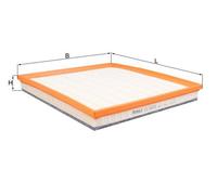Air Filter fits FORD TRANSIT CUSTOM V362 2.0D 2015 on Mahle LX4403