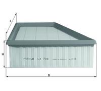 Air Filter fits SEAT IBIZA 1.4D 02 to 10 Mahle 5Z0129620A 6Q0129620 6Q012963 New