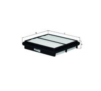 KNECHT LX 827 Air Filter for CHERY,CHEVROLET,DAEWOO,FSO,ZAZ