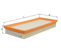 MAHLE LX 854 Air filter