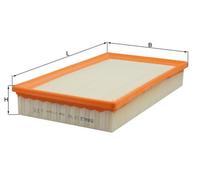 Air Filter LX942 Mahle 2C21282 XR814123 XR82766 XR830418 XR88237 78532608 New