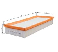 Air Filter LX978 Mahle 1120167 1151558 1216907 1581167 1S719601A1B