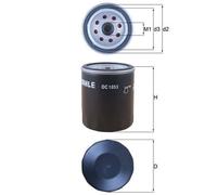 MAHLE ORIGINAL OC 1053 Oil filter