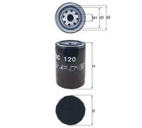 KNECHT OC 120 Oil Filter for DAIHATSU,GREAT WALL,TOYOTA,VW