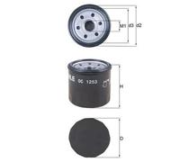 MAHLE OC 1253 Oil filter
