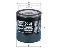 Mahle Oil Filter OC25 - fits BMW - Genuine Part - OE Matching Fit & Quality