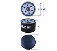 MAHLE OC 607 Oil Filter