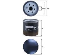MAHLE OC 977/1 Oil Filter