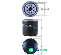 KNECHT OIL FILTER OC1673 FOR SUBARU HYUNDAI KIA PROTON