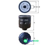 KNECHT OIL FILTER OC295 FOR SEAT SKODA VW
