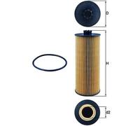 MAHLE ORIGINAL OX 155D Oil filter