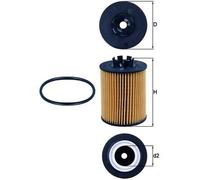 KNECHT OX 173/2D Oil Filter for CHEVROLET,OPEL,SUZUKI,VAUXHALL
