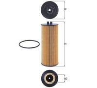 KNECHT OX 174D Oil Filter for ,BREDAMENARINIBUS,FENDT,MAZ,MERCEDES-BENZ,OPTARE,S