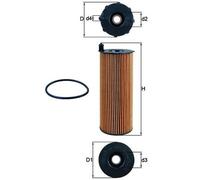 KNECHT OX 196/1D1 Oil Filter for LAND ROVER