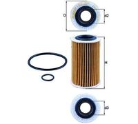 MAHLE Oil Filter Element - OX209D