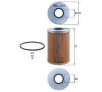 MAHLE OX 41D Oil filter