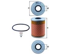 KNECHT OX 68D Oil Filter for ALPINA,BMW,WIESMANN