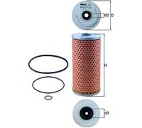 KNECHT OX 92D Oil Filter for BMW,HYUNDAI,ISDERA,MERCEDES-BENZ,MG,PEUGEOT,RENAULT