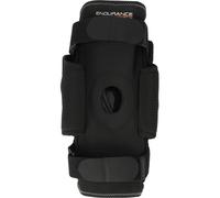 Knee brace Endurance Protech ouverte avec articulations Noir S